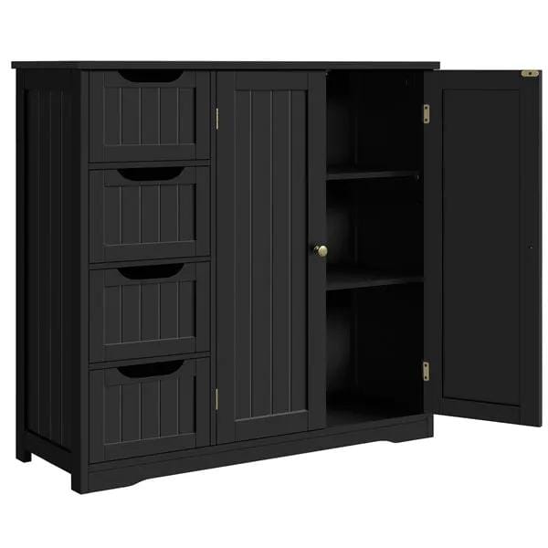 Furniture Organizer Bathroom Floor Cabinet Side Storage Cabinet – view 3