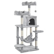 Yaheetech Multilevel Cat Tree Cat Tower Cat Scrathing Posts With Hammock Multilevel Cat Tree Cat Tower Cat Scrathing Posts With Hammock