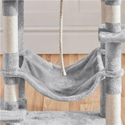 Yaheetech Multilevel Cat Tree Cat Tower Cat Scrathing Posts With Hammock Multilevel Cat Tree Cat Tower Cat Scrathing Posts With Hammock