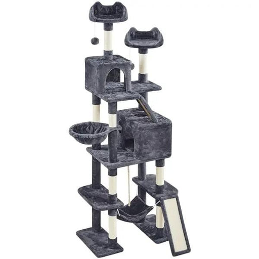 Yaheetech 209cm H Cat Tree, Large Cat Tower, Multilevel Cat Tree 209cm H Cat Tree, Large Cat Tower, Multilevel Cat Tree