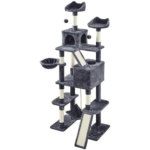 Yaheetech 209cm H Cat Tree, Large Cat Tower, Multilevel Cat Tree 209cm H Cat Tree, Large Cat Tower, Multilevel Cat Tree