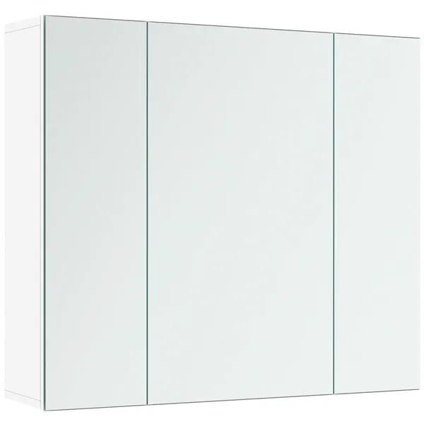 Yaheetech Frameless Mirror Cabinet Bathroom Mirror with Storage Wall-Mounted Storage Cabinet Frameless Mirror Cabinet Bathroom Mirror with Storage Wall-Mounted Storage Cabinet