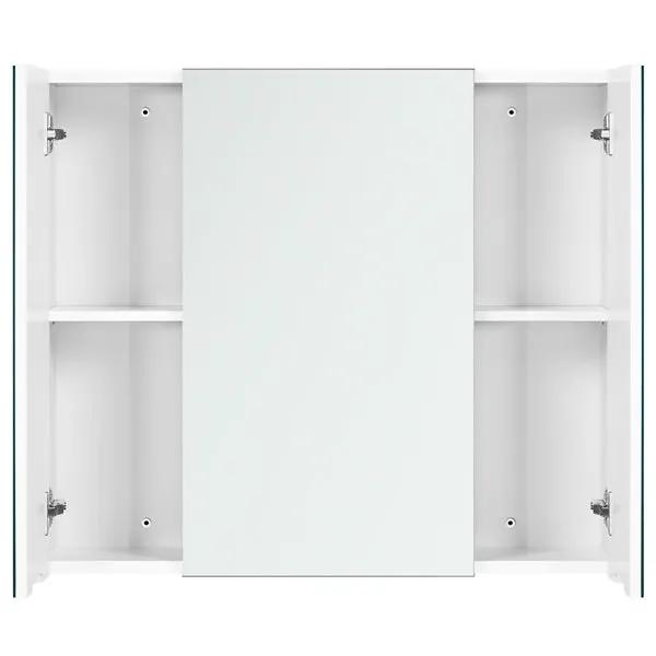 Yaheetech Frameless Mirror Cabinet Bathroom Mirror with Storage Wall-Mounted Storage Cabinet Frameless Mirror Cabinet Bathroom Mirror with Storage Wall-Mounted Storage Cabinet