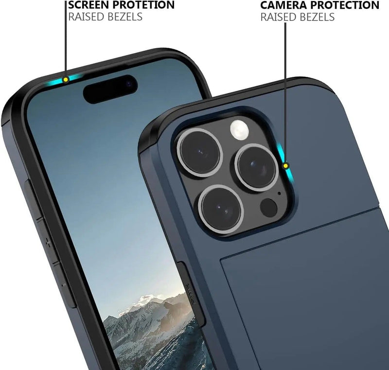 salelink.co.nz Unbranded iPhone 16 Pro Case Card Slots Holder iPhone 16 Pro Case Card Slots Holder | Action Outdoors NZ