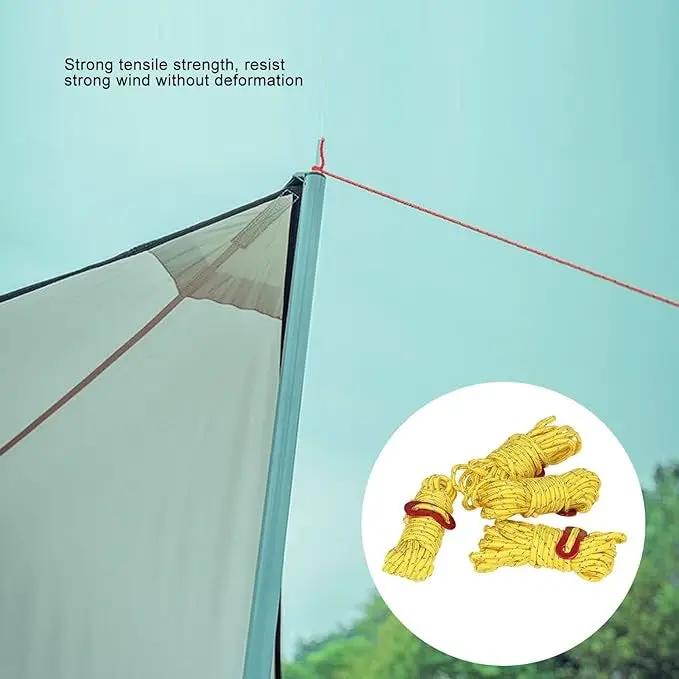 ECOTREK accessories Tent Rope Roller – 4m Reflective Camping Rope HL5283 Tent Rope Roller – 4m Reflective Camping Rope HL5283