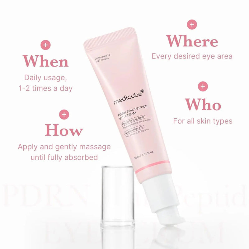 Poppy Gifts Medicube PDRN Pink Peptide Eye Cream Medicube PDRN Pink Peptide Eye Cream