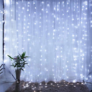 300 LED Curtain String Fairy Light Christmas Light – view 1