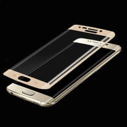 Samsung S6 Edge Screen Protector Tempered Glass - Gold – view 2