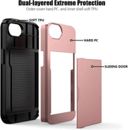 iPhone 16e Case - Card Holder Shockproof Rugged (PR9028 (1)) – view 2