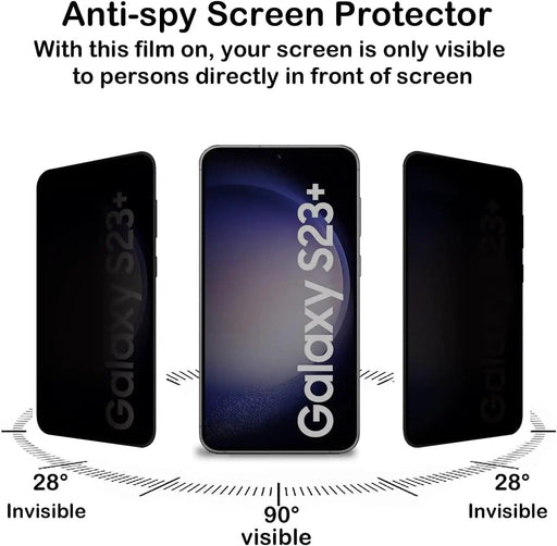 Samsung S23 Plus Anti Spy Peep Privacy Screen Protector – view 2
