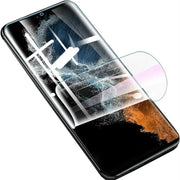 SAMSUNG GALAXY S22 Ultra HYDROGEL AQUA FLEXIBLE Crystal Screen Protector – view 1