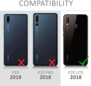 Huawei P20 Lite Clear Gel TPU Case Slim Ultra Thin Cover – view 3