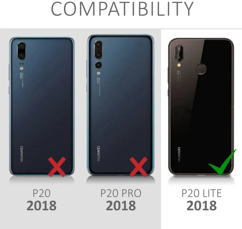 Huawei P20 Lite Clear Gel TPU Case Slim Ultra Thin Cover – view 3
