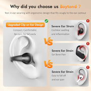 Open Ear Clip Headphones, Wireless Earbuds Bluetooth Earphones – view 4