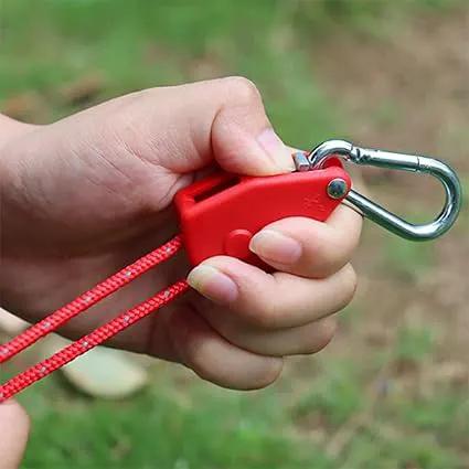 ECOTREK Ecotrek Reflective Ratchet Guy Ropes – Adjustable Tent Tie Down Ropes with Pulley JP5687 Ecotrek Reflective Ratchet Guy Ropes – Adjustable Tent Tie Down Ropes with Pulley JP5687