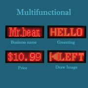 salelink.co.nz Unbranded LED Name Badge Tag - Red LED Name Badge Tag - Red | Action Outdoors NZ