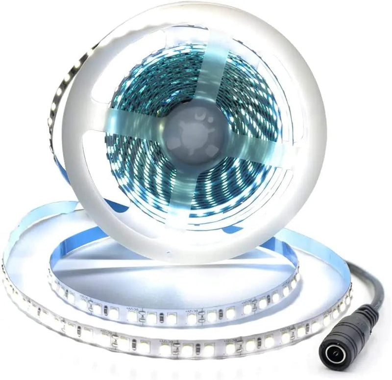 salelink.co.nz Unbranded 5M Cool White 5050 SMD 12V Led Strip Light 5M Cool White 5050 LED Strip Light 12V TV Backlighting