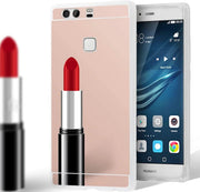 salelink.co.nz Unbranded Huawei P9 Case Huawei P9 Case 2 In 1 Hybrid Aluminum Mirror Back