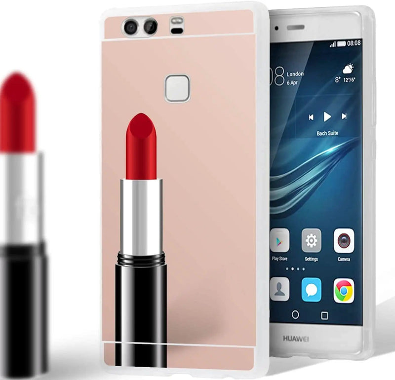 salelink.co.nz Unbranded Huawei P9 Case Huawei P9 Case 2 In 1 Hybrid Aluminum Mirror Back