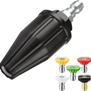 salelink.co.nz Unbranded Turbo Nozzle with 5 Spray Tips Turbo Nozzle with 5 Spray Tips | Action Outdoors NZ