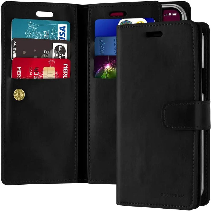 iPhone 12 Pro Max Wallet Case Kickstand With 6 Card Slots Full Protection – view 1