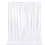 3x3M White Curtain Backdrop Wedding Decorations Background – view 1