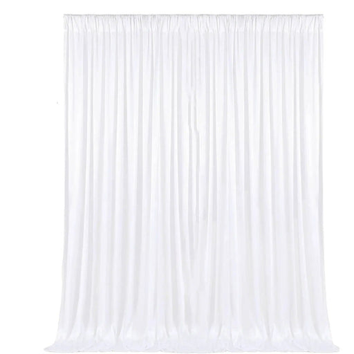 3x3M White Curtain Backdrop Wedding Decorations Background – view 1