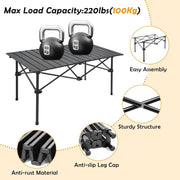 ECOTREK Table The Perfect Travel Camping Table – 95cm Foldable Outdoor Table LFRD5041 The Perfect Travel Camping Table – 95cm Foldable Outdoor Table LFRD5041