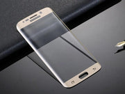 Samsung S6 Edge Screen Protector Tempered Glass - Gold – view 3