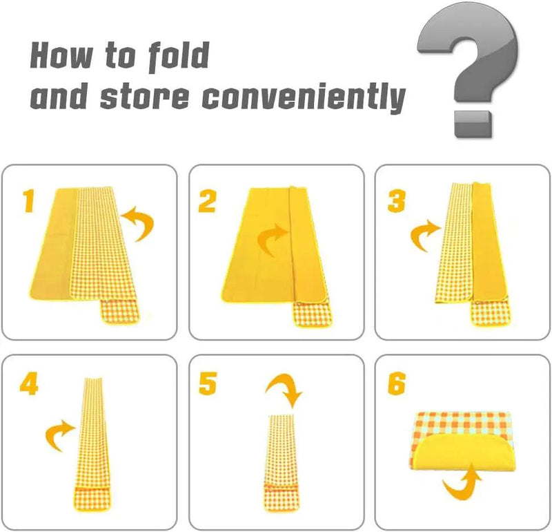 ECOTREK Mat Waterproof Picnic Mat Blanket – 200 × 200 cm THTF50110 Waterproof Picnic Mat Blanket – 200 × 200 cm THTF50110