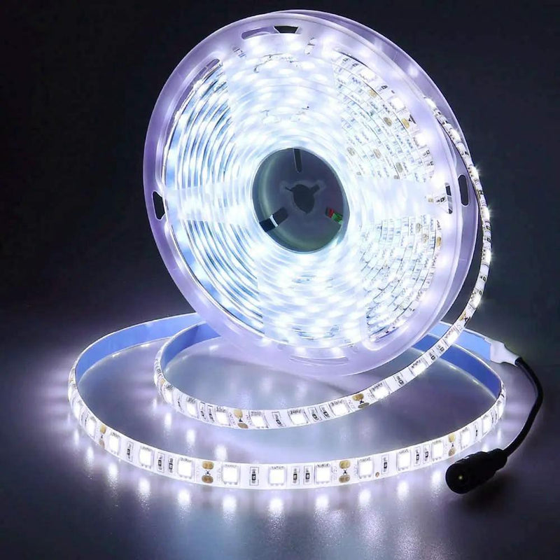 salelink.co.nz Unbranded 5M Cool White 5050 SMD 12V Led Strip Light 5M Cool White 5050 LED Strip Light 12V TV Backlighting
