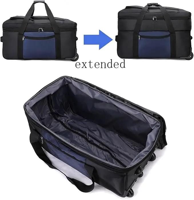 ECOTREK Storage Bag Expandable Rolling Checked-In Duffle Bag with Wheels CP1351 Expandable Rolling Checked-In Duffle Bag with Wheels CP1351