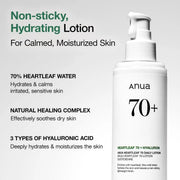 Poppy Gifts Skin Care Anua Heartleaf 70 Daily Lotion 200ml Anua Heartleaf 70 Daily Lotion 200ml