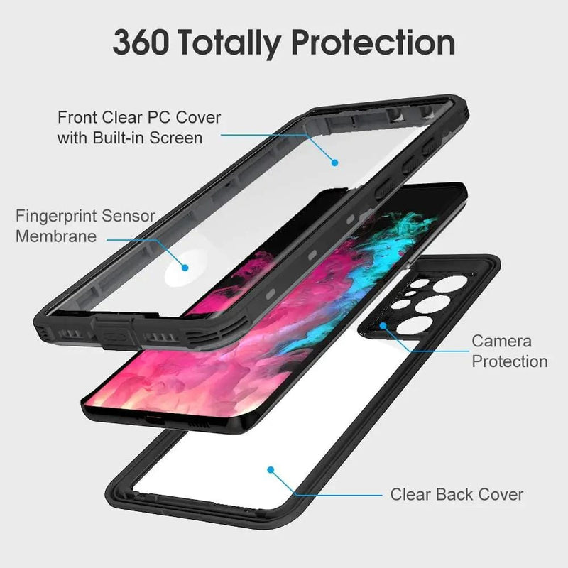 Samsung Galaxy S21 Ultra Waterproof Case Heavy Duty Rugged Protection – view 2