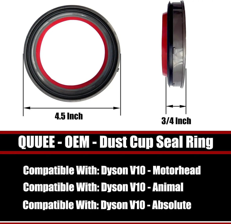 Dust Bin Top Fixed Sealing Ring For Dyson V10 – view 4