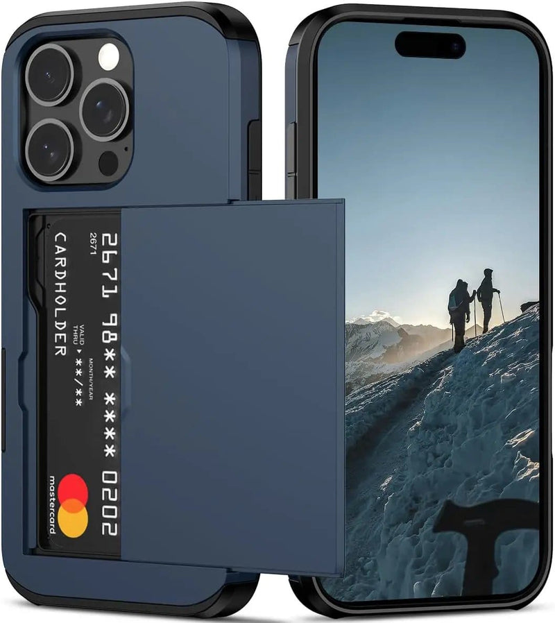 salelink.co.nz Unbranded iPhone 16 Pro Case Card Slots Holder iPhone 16 Pro Case Card Slots Holder | Action Outdoors NZ