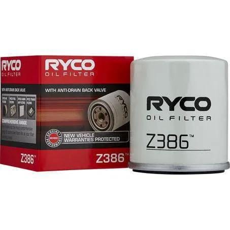 Racing Pro NZ Ltd Z386 - RYCO SPIN-ON OIL FILTER Z386 - RYCO SPIN-ON OIL FILTER
