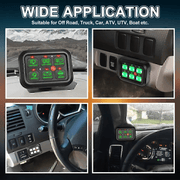 salelink.co.nz Unbranded 6 Gang Rocker Switch Panel 6 Gang Rocker Switch Panel | Action Outdoors NZ