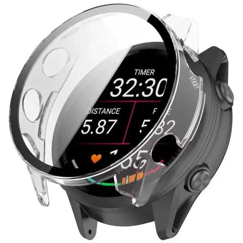 Protective Case for Garmin Forerunner 970 (Clear/ring) – view 1