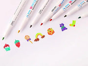 (12PCS/PACK) Whiteboard Marker Pen - Fine tip , Colourful – view 3