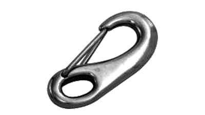 Anzor HOOKS 50mm 316 Spring Snap Anzor 50mm 316 Stainless Steel Spring Snap Clip