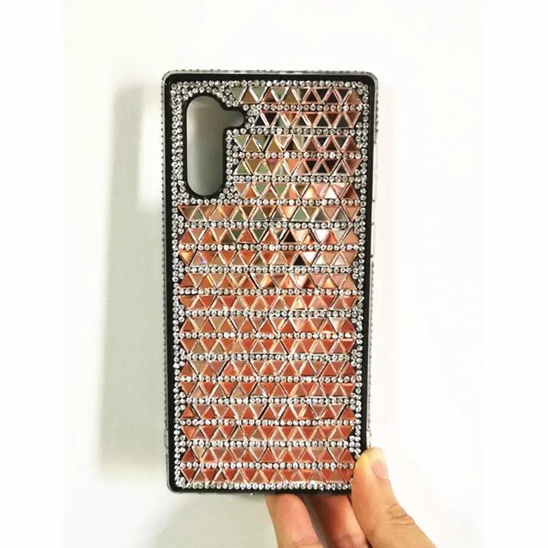 Samsung Note 10 Case - Silicone Glitter Drop Protection – view 1