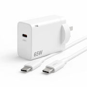 techplus 65W USB-C Fast Charger – Super Speed PD Charger with Cable Options 65W USB C PD Fast Charger With Cable Included