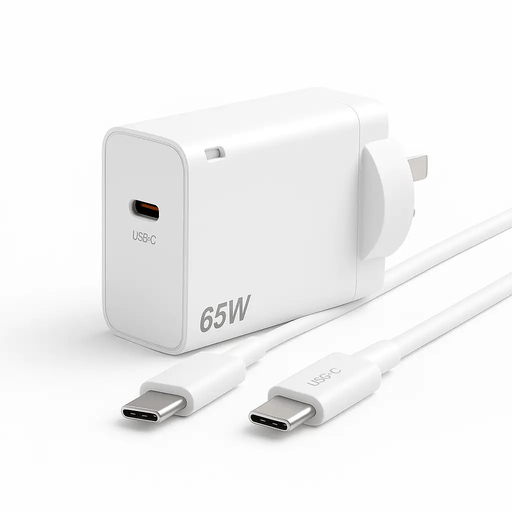 techplus 65W USB-C Fast Charger – Super Speed PD Charger with Cable Options 65W USB C PD Fast Charger With Cable Included