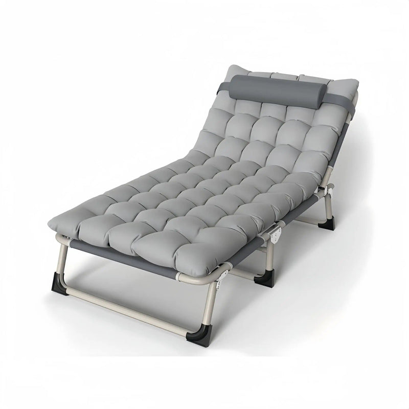 salelink.co.nz Unbranded Folding Bed with Mattress and Headrest Folding Bed with Mattress and Headrest | Action Outdoors NZ