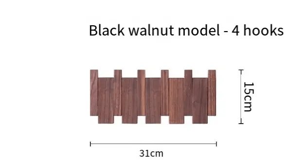 Action Outdoors Limited Simplicity Piano Key Wall Coat Rack Three Hook Wood Decor Simplicity Piano Key Wall Coat Rack Three Hooks
