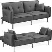 Yaheetech Extra Large Sofa Convertible Futon Sofa Bed Extra Large Sofa Convertible Futon Sofa Bed