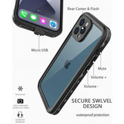 IPhone 12 Pro Max Waterproof Case IP68 Rugged Full-Body With Screen Protector – view 5