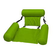 China Dropship hammock Foldable Inflatable Floating Hammock With Backrest And Footrest Foldable Inflatable Floating Hammock With Backrest