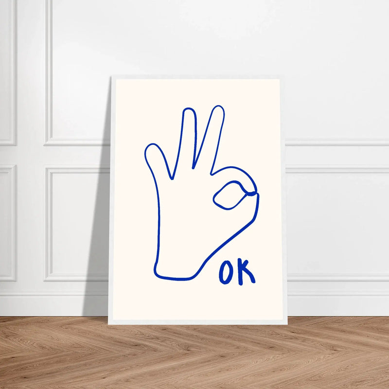 Blank Wall Print Shop Print Material OK OK